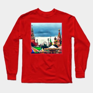 Red Square Circus Long Sleeve T-Shirt